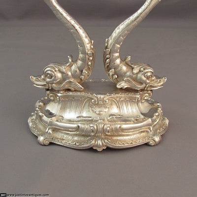 Buccellati Silver Candelabra - JH Tee Antiques