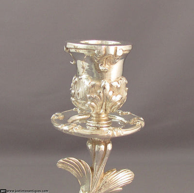 Buccellati Silver Candelabra - JH Tee Antiques