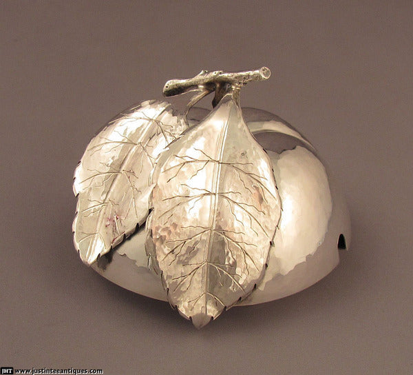 Buccellati Silver Jam Jar - JH Tee Antiques