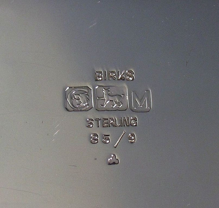 Birks Sterling Silver Tea Tray - JH Tee Antiques