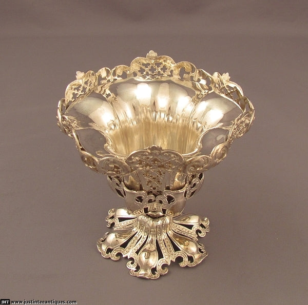 Turkish Ottoman Silver Spoon Holders - JH Tee Antiques