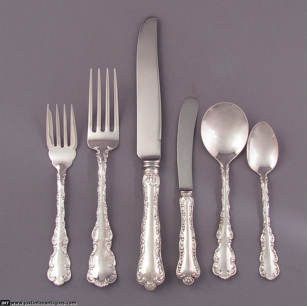 Birks Louis XV Dinner Place Settings - JH Tee Antiques