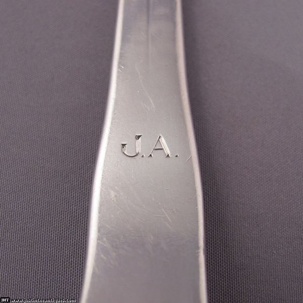 Georg Jensen Sterling Serving Spoon - JH Tee Antiques
