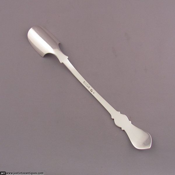 Victorian Silver Stilton Cheese Scoop - JH Tee Antiques