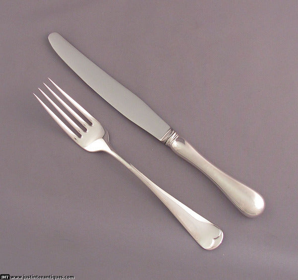 Birks Old English Dinner Size Place Setting - JH Tee Antiques