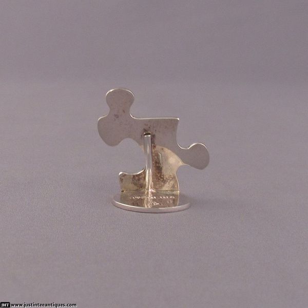 Sterling Silver Place Card Holders - JH Tee Antiques