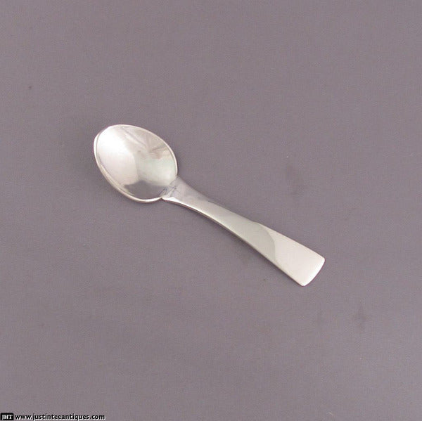 Handmade Sterling Silver Baby Spoon - JH Tee Antiques