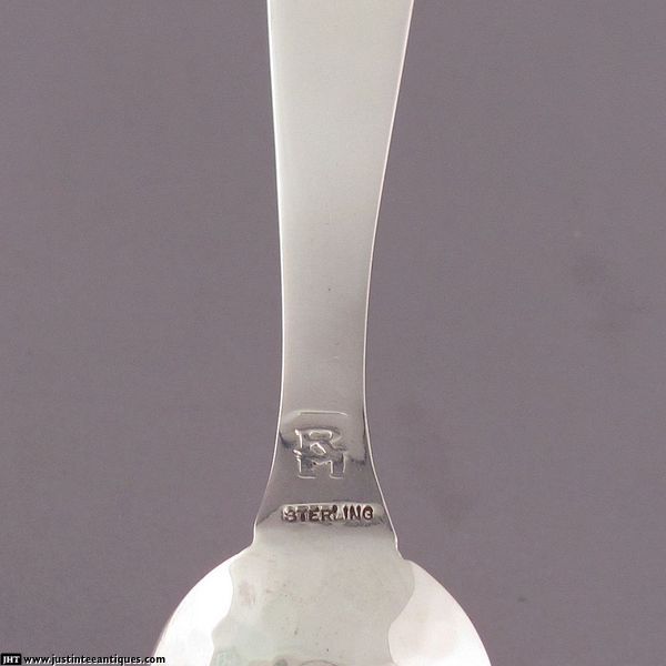 Handmade Sterling Silver Baby Spoon - JH Tee Antiques
