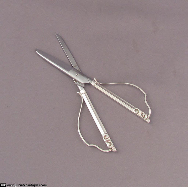 Georg Jensen Sterling Silver Grape Shears - JH Tee Antiques