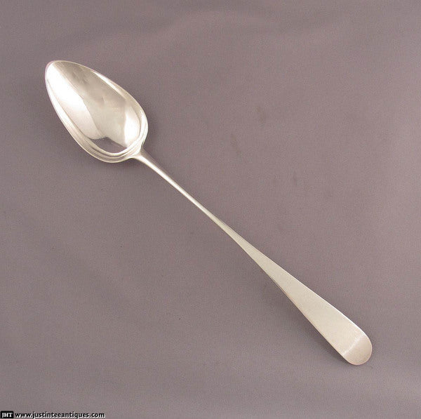 Rare Banff Silver Basting Spoon - JH Tee Antiques