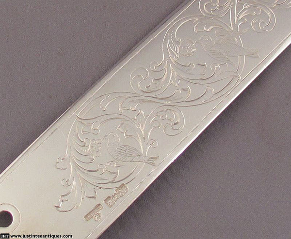 Russian Silver Cake Servers by Ovchinnikov - JH Tee Antiques