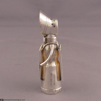 Sterling Silver Novelty Pepper Pot - JH Tee Antiques