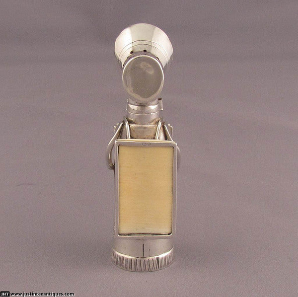 Sterling Silver Novelty Pepper Pot - JH Tee Antiques