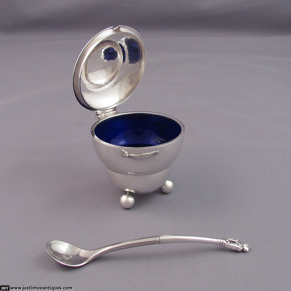 Georg Jensen Silver Condiment Set - JH Tee Antiques