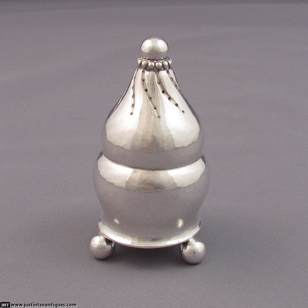 Georg Jensen Silver Condiment Set - JH Tee Antiques