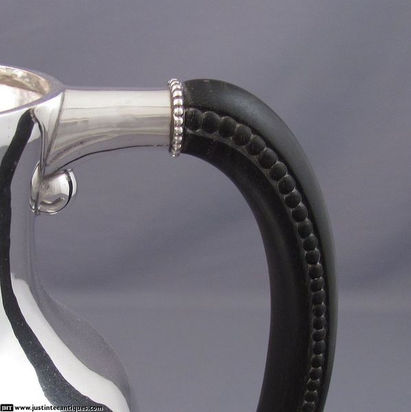 Georg Jensen Silver Water Pitcher - JH Tee Antiques