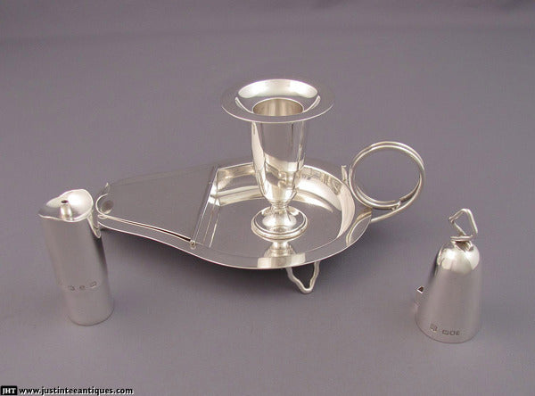 Heath &amp; Middleton Chamber Candlestick - JH Tee Antiques