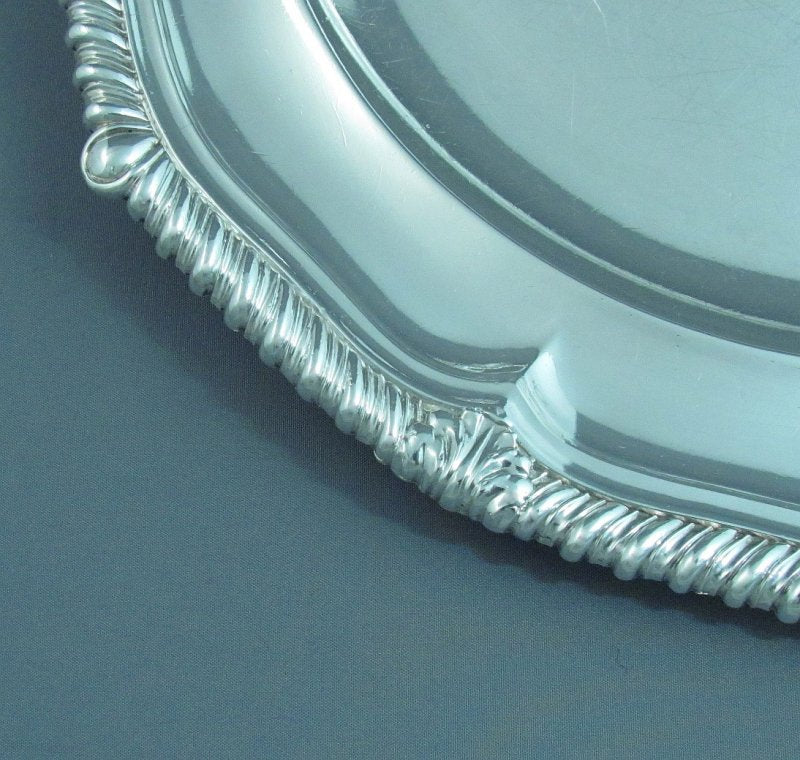 12 Paul Storr Silver Dinner Plates - JH Tee Antiques