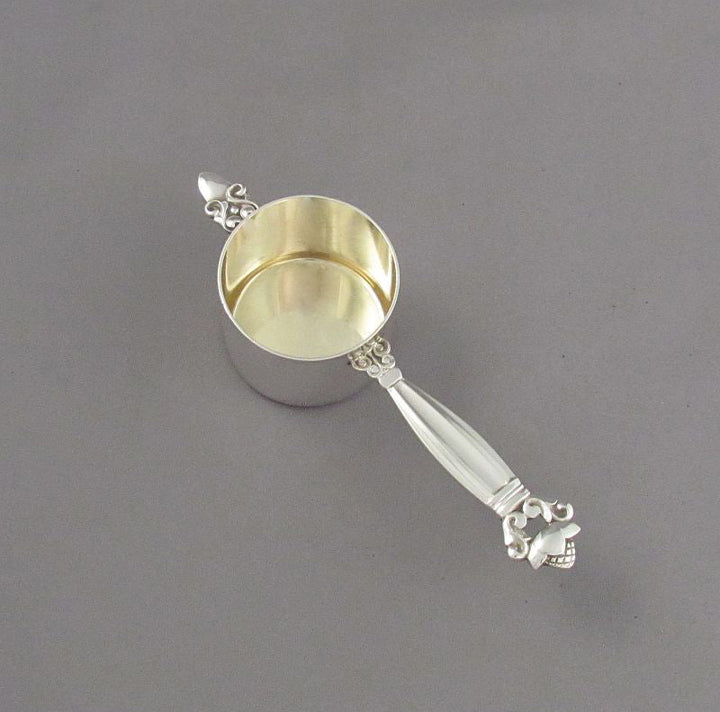 Georg Jensen Acorn Pattern Jigger - JH Tee Antiques