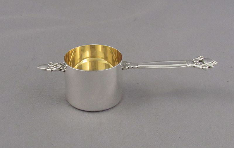 Georg Jensen Acorn Pattern Jigger - JH Tee Antiques