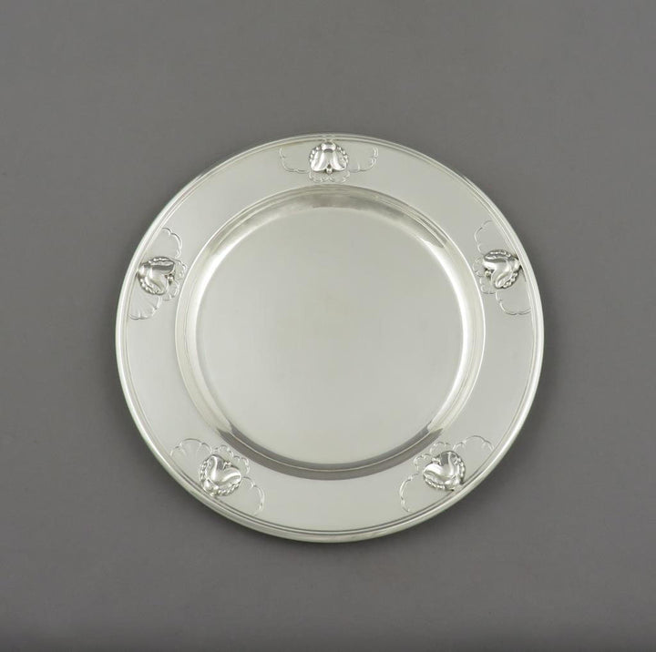Georg Jensen Sterling Silver Coaster 428C - JH Tee Antiques