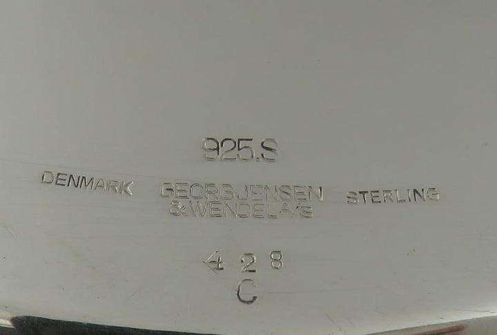 Georg Jensen Sterling Silver Coaster 428C - JH Tee Antiques