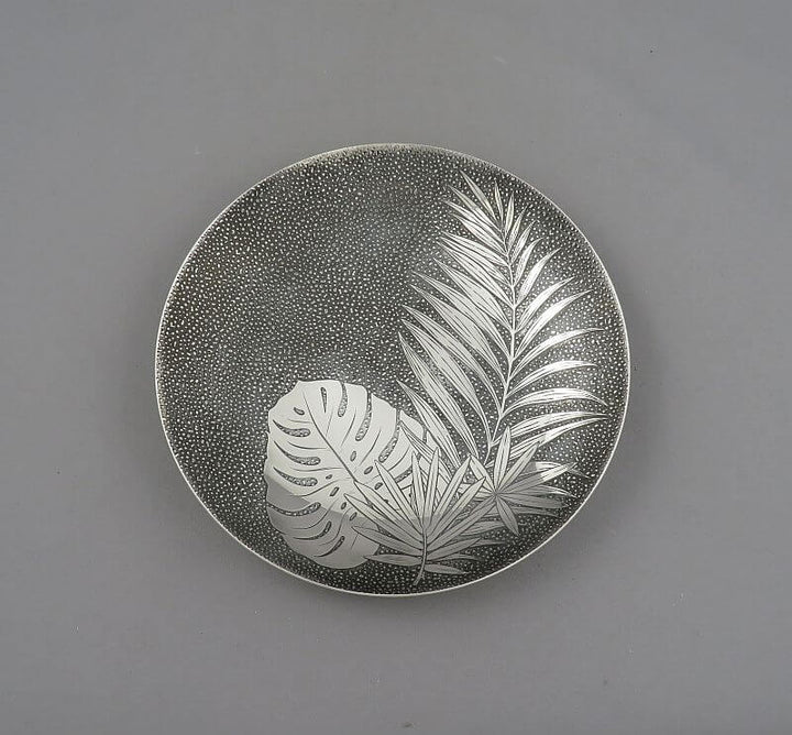 Tiffany Sterling Silver Leaf Dish - JH Tee Antiques