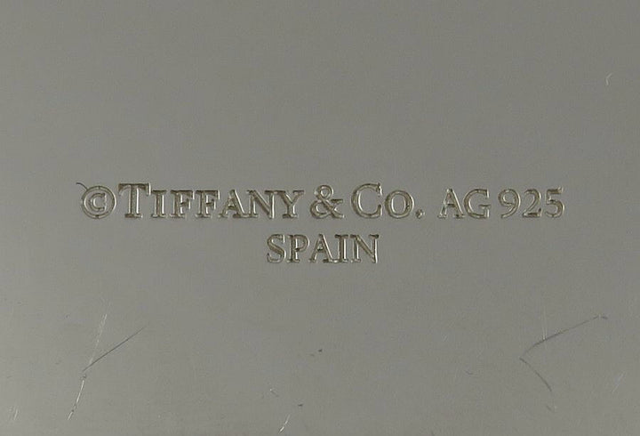 Tiffany Sterling Silver Leaf Dish - JH Tee Antiques