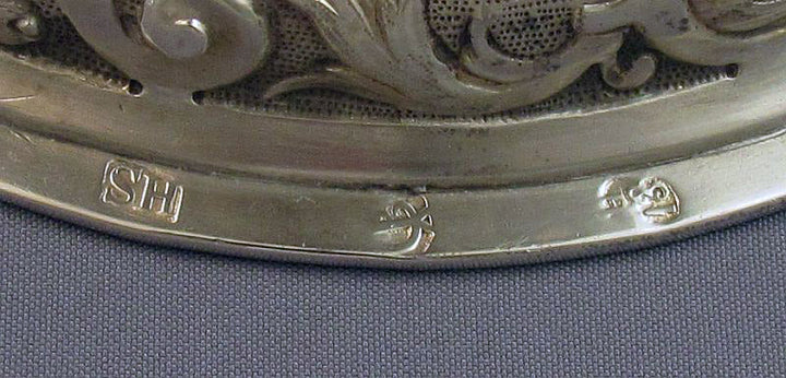 German Silver Historismus Cup &amp; Cover - JH Tee Antiques