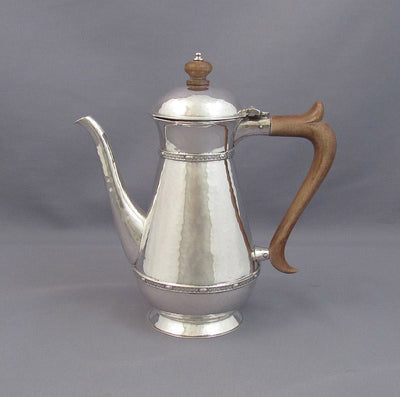 AE Jones Silver Coffee Pot - JH Tee Antiques