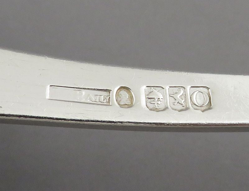 Scottish Provincial Silver Kings Pattern Soup Ladle - JH Tee Antiques