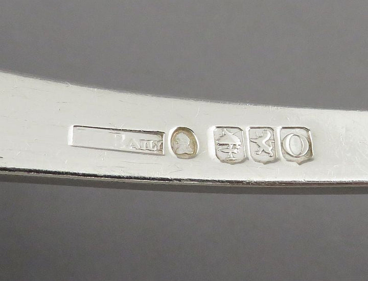 Scottish Provincial Silver Kings Pattern Soup Ladle - JH Tee Antiques