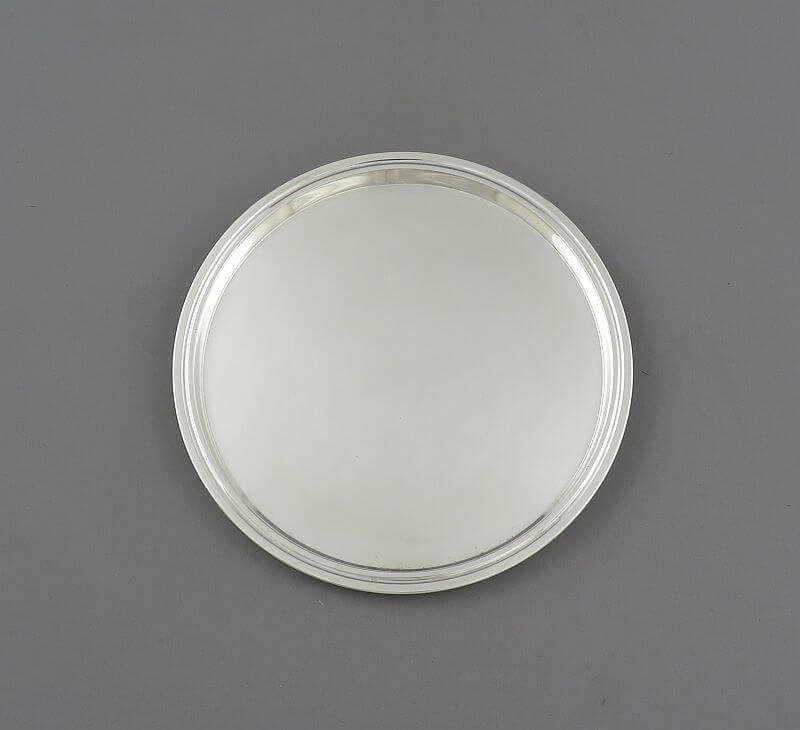 Georg Jensen Sterling Silver Coaster - JH Tee Antiques