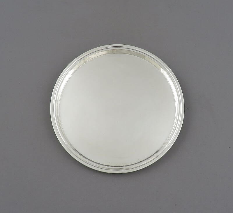 Georg Jensen Sterling Silver Coaster - JH Tee Antiques