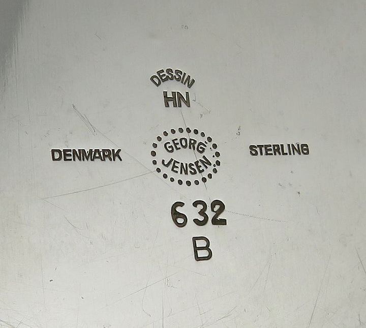 Georg Jensen Sterling Silver Coaster - JH Tee Antiques