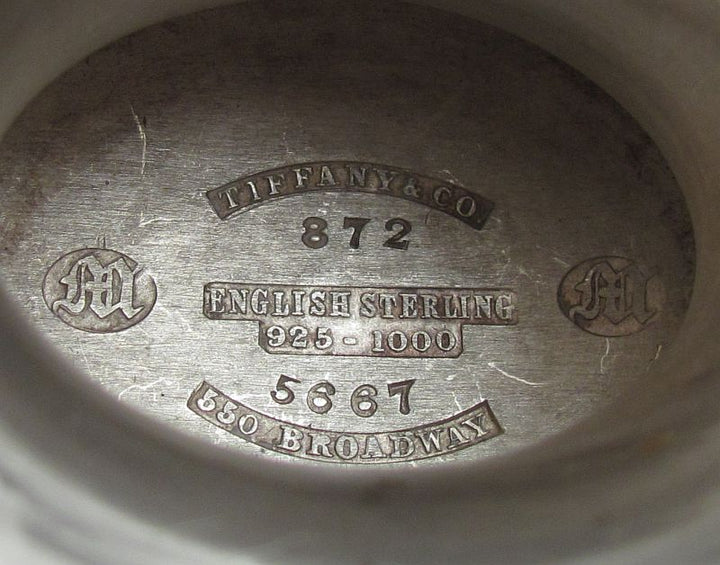 Tiffany Sterling Silver Cake Basket - JH Tee Antiques
