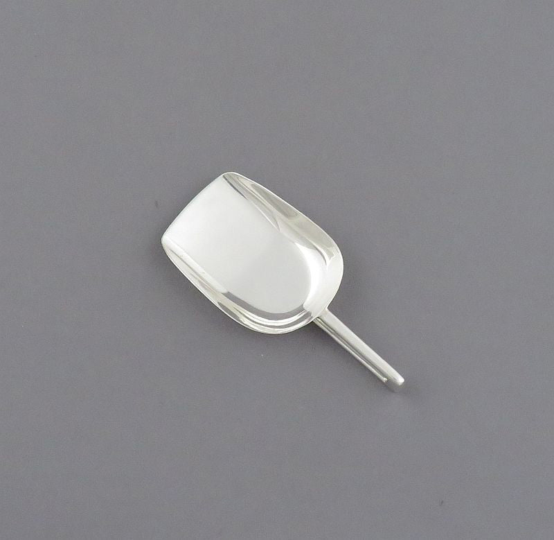 George V Art Deco Silver Caddy Spoon - JH Tee Antiques