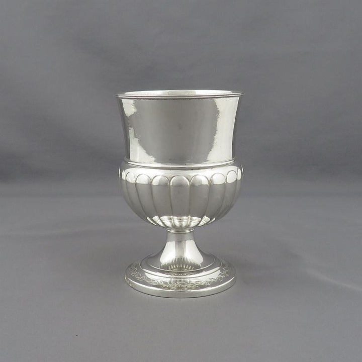 Regency Sterling Silver Goblet - JH Tee Antiques