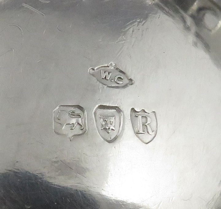 Pair of Victorian Silver Bon Bon Dishes - JH Tee Antiques
