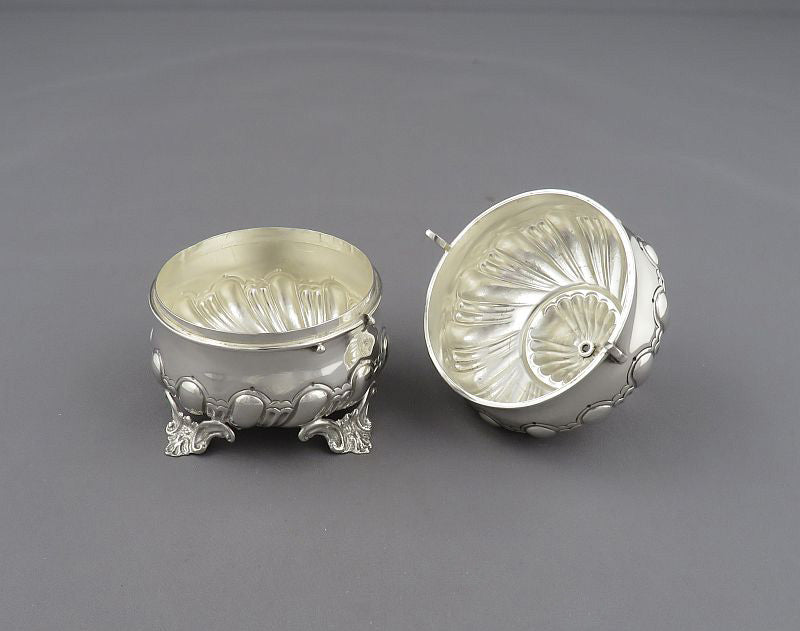 Victorian Sterling Silver String Box - JH Tee Antiques