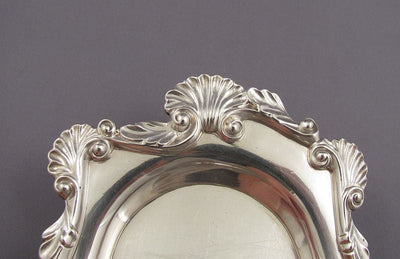 Victorian Silver Candle Snuffer & Tray - JH Tee Antiques