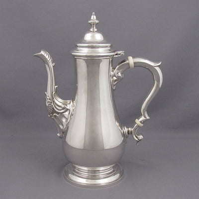 Birks Sterling Silver Coffee Set - JH Tee Antiques