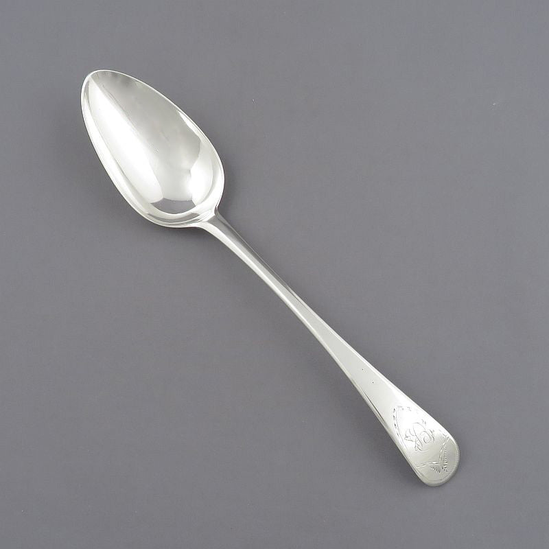 Hester Bateman Silver Tablespoon - JH Tee Antiques