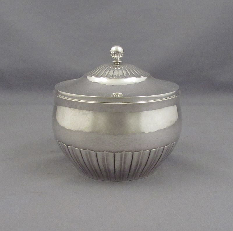 Georg Jensen Cosmos Pattern Tea Service - JH Tee Antiques