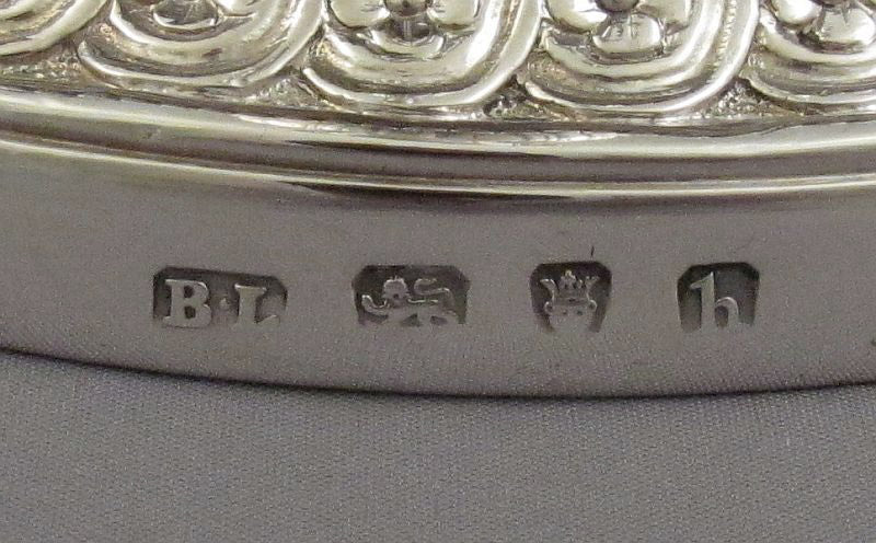 Set of Four George III Silver Candlesticks - JH Tee Antiques