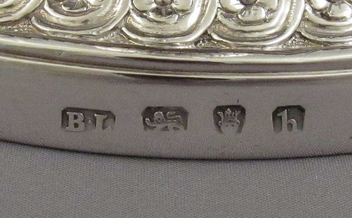 Set of Four George III Silver Candlesticks - JH Tee Antiques