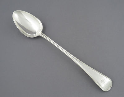 Sterling Old English Thread Pattern Stuffing Spoon - JH Tee Antiques