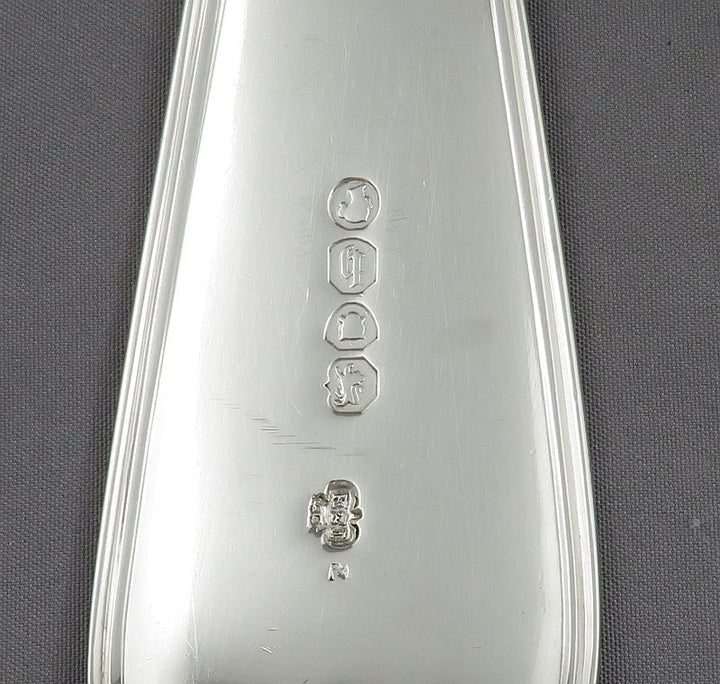 Victorian Fiddle Thread Pattern Stuffing Spoon - JH Tee Antiques