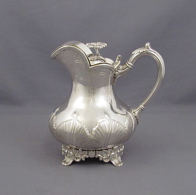 British Colonial Silver Tea Service - JH Tee Antiques