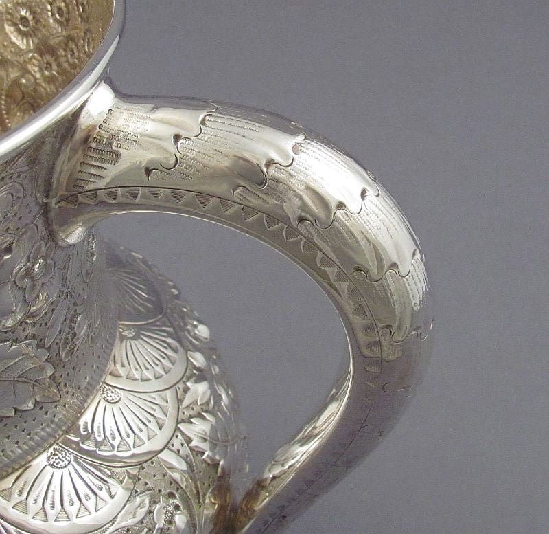 Antique Gorham Sterling Silver Water Pitcher - JH Tee Antiques